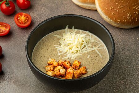 Грибной крем-суп