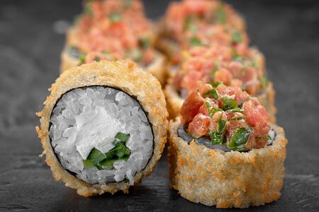 Темпура с тунцом мини