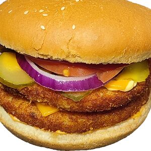 Супербургер с куриной котлетой