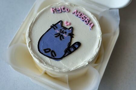 Бенто-торт с котиком