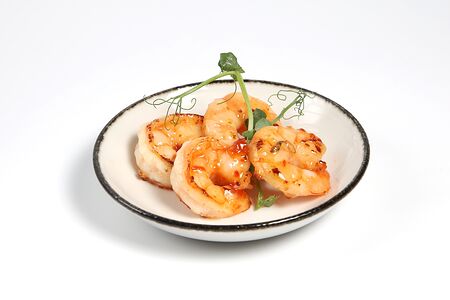 Креветки на гриле