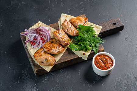 Шашлык из телячьей мякоти