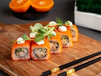 Калифорния с крабом