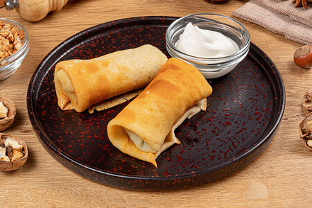 Блинчики с мясом