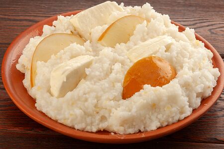 Мамалыга гоми с сырами сулугуни