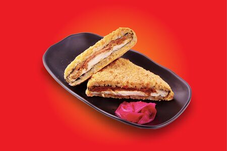 Запеченные онигири с унаги