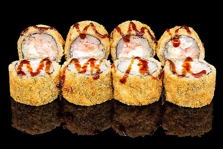 Мини-темпура с лососем