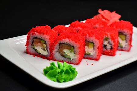 Калифорния с лососем