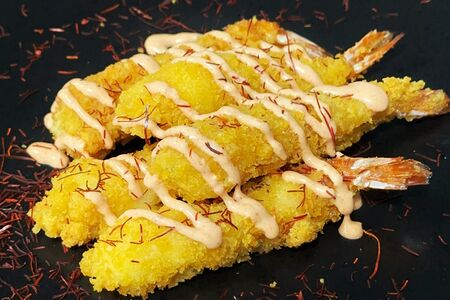 Острая креветка темпура