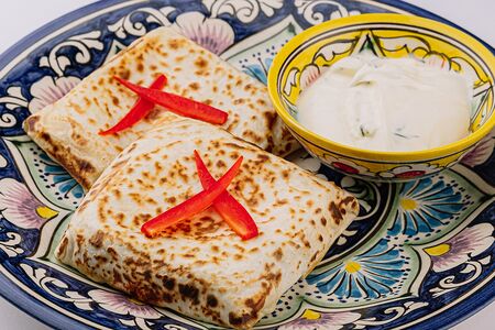 Кутабы с сыром