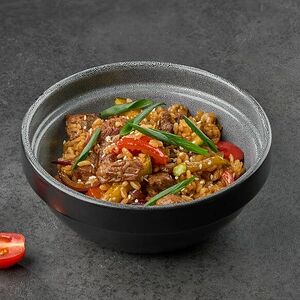 Тяхон с телятиной и овощами