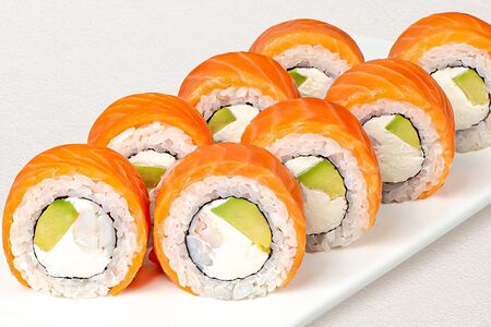 Ролл Филадельфия с тигровой креветкой