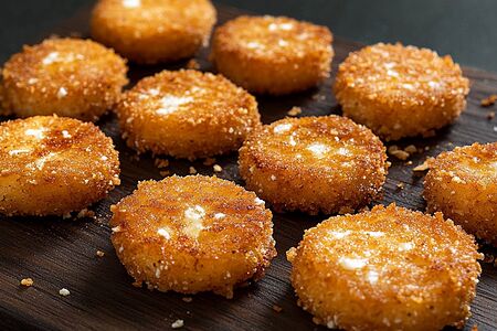 Медальоны сырные с перцем халапеньо