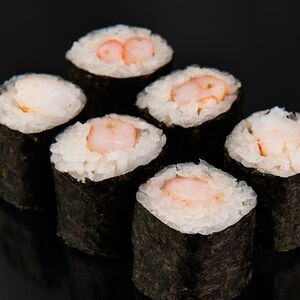 Классический ролл с тигровой креветкой