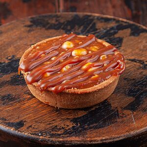 Тарталетка Карамельно-ореховая