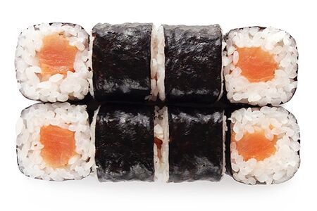 Маки с лососем