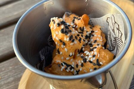 Креветки темпура