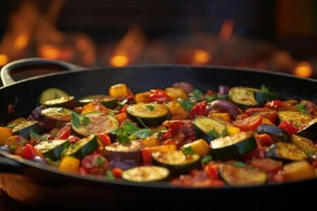 Овощи рататуй 