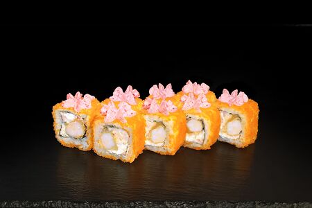 Миядзима с креветками и снежным крабом