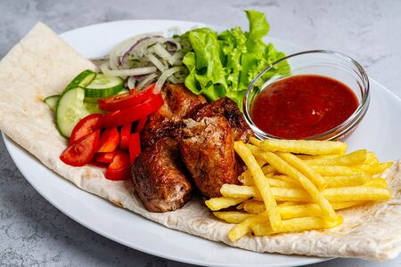 Ланч-бокс со свининой