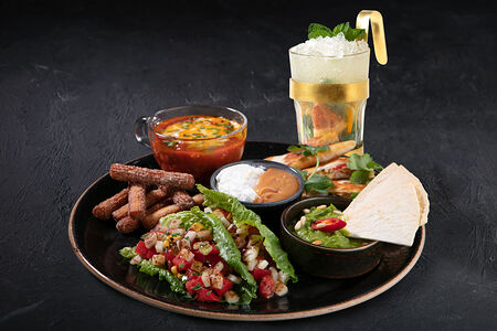 Бранч сет Сан-Диего с лимонадом