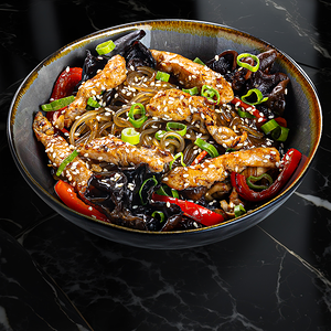 Вок с курицей