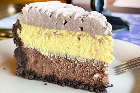 Чизкейк Манго-шоколад