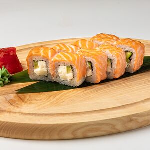 Запеченный ролл Филадельфия