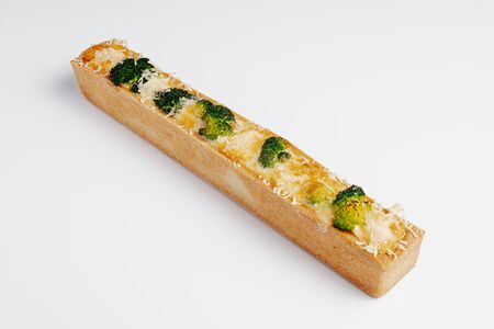 Киш с лососем