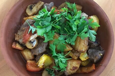 Жаркое с ягненком