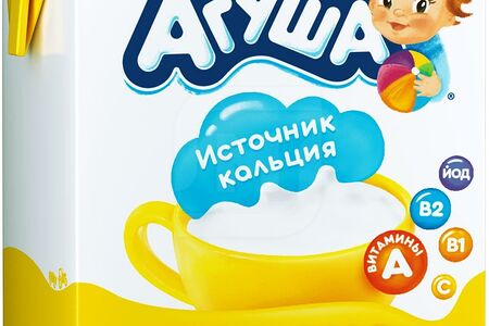 Агуша Молоко стер детское с витаминами