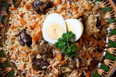 Плов из говядины