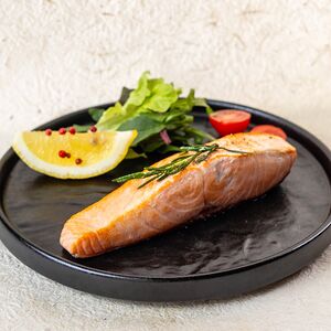 Филе лосося запеченное