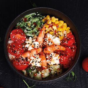 Поке с креветкой