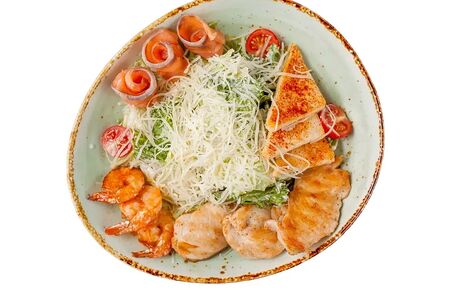 Цезарь с креветками