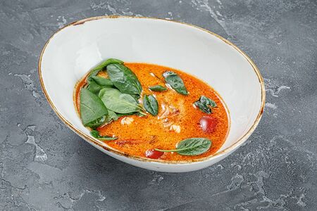 Суп Том ям с креветками