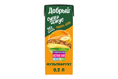  Сок Добрый Мультифрукт