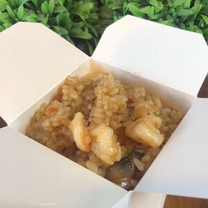 Рис с креветкой унаги