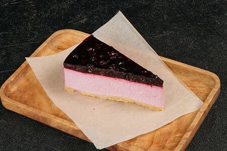 Чизкейк ягодный на греческом йогурте 
