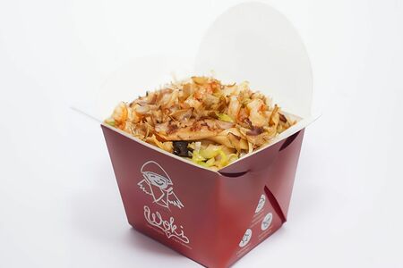 Удон с морепродуктами в соусе Терияки