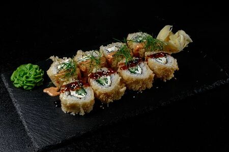 Темпура Унаги Урамаки