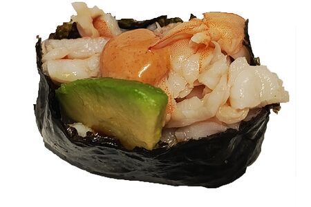 Спайси-суши с креветкой