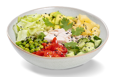 Поке с курицей