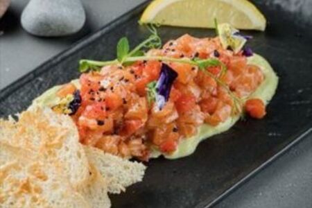 Тартар из лосося