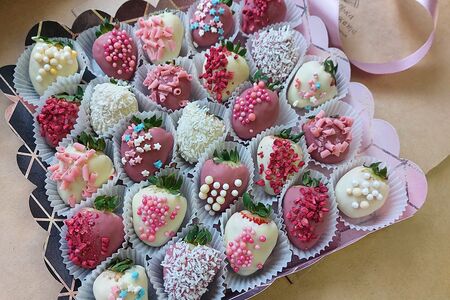 Набор Клубника в шоколаде №07