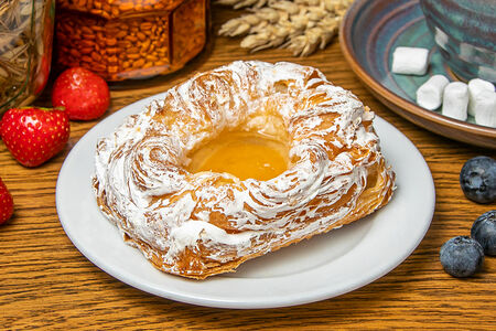 Дениш с персиком