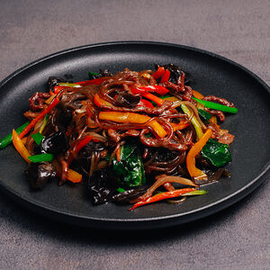 Фунчоза с говядиной