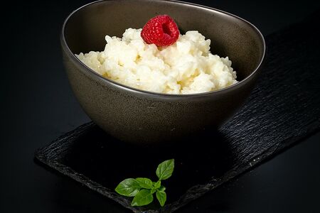 Каша рисовая с ванилью