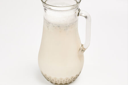 Айран с огурцом и зеленью