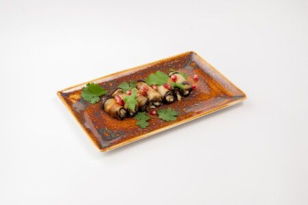 Рулетики Бадриджани с сыром